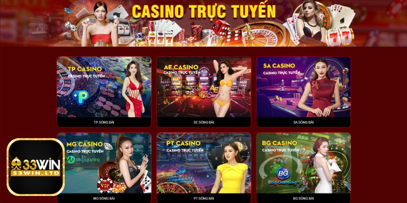 Sự đặc biệt của Live Casino tại 33WIN